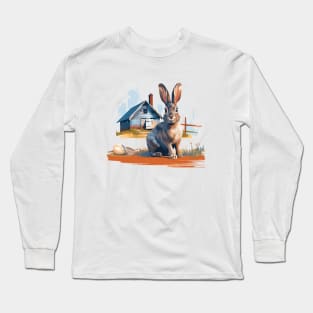 Farm Rabbit Long Sleeve T-Shirt